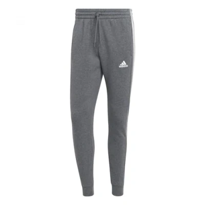 Abbildung von adidas Sportswear Essentials 3STRIPES Jogginghose, Herren, Größe: XXL, Dark grey heather