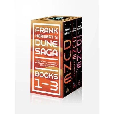 Abbildung von Frank Herbert&#039;s Dune Saga 3 Book Boxed Set: Dune, Messiah, and Children of