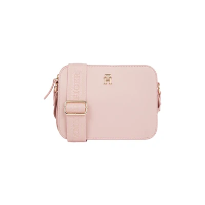 Abbildung von Tommy Hilfiger Logotape Camera BAG Umhängetasche, Damen, Größe: One Size, Pink
