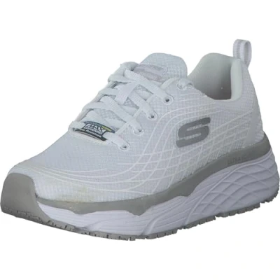 Abbildung von Skechers Damen Max Cushioning Elite Sr Sneaker, White Textile, 38 EU