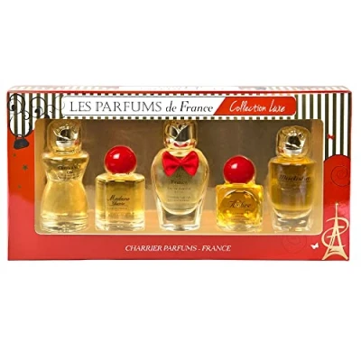 Abbildung von Charrier Parfums of France &quot;Collection Luxe&quot; Gift set 5 Miniature Eau de Parfum 49, 7 ml