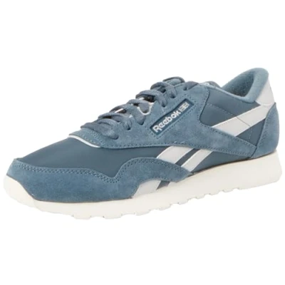 Abbildung von Reebok Herren Klassisches Nylon Sneaker, Hoops Blue F23 Steel Fog Vintage Kreide S23 R, 42.5 EU