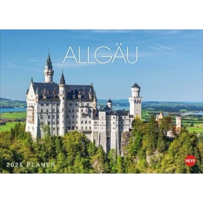 Abbildung von Allgäu Planer 2025: Die Landschaft des Allgäus in Szene gesetzt: Foto Wandkalender 2025 mit viel Platz für Termine und Notizen. Format 31 x 22 cm