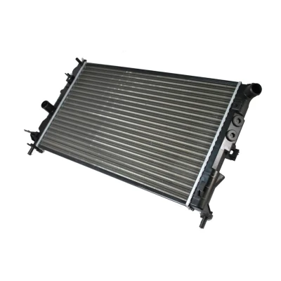Abbildung von THERMOTEC D7X009TT Kühler, Motorkühlung Aluminium, Kunststoff 608 359 26 Schaltgetriebe Kühlrippen mechanisch gefügt OPEL: Vectra B Saloon