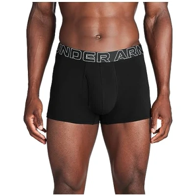 Abbildung von Under Armour 3 PACK Panties, Herren, Größe: Medium, Black