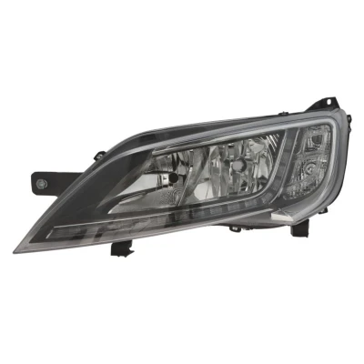 Abbildung von ABAKUS 552 1145LMLEMN1 Scheinwerfer links H7, WY21W, LED chrom ohne Lampenträger mit Stellmotor für LWR PX26d FIAT: Ducato III Van, Minibus
