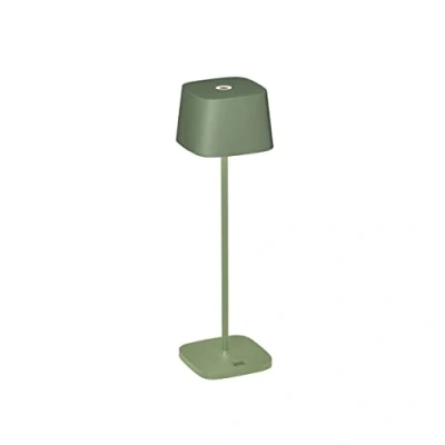 Abbildung von Konstsmide Akku Tischleuchte Capri grüngrau Indoor/Outdoor 7814 630, Mintgrün