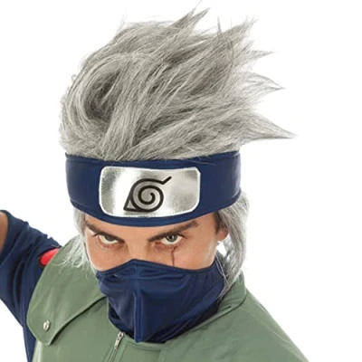Abbildung von Generique Perücke Kakashi Hatake Naruto für Erwachsene