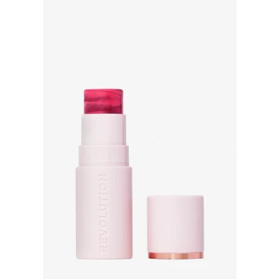 Abbildung von Makeup Revolution SKIN SILK Marble Blush Stick Rouge, Größe: 4.5 g, Berry flush