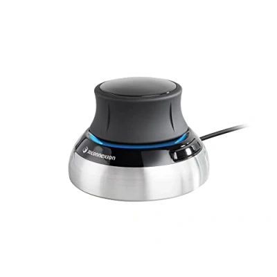 Abbildung von 3Dconnexion SpaceMouse Compact (3D Maus, kabelgebunden), Schwarz