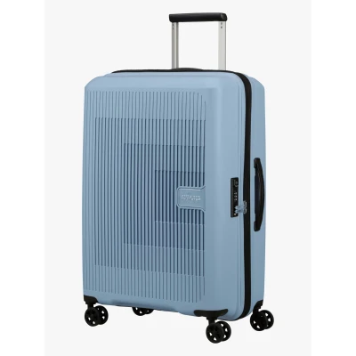 Abbildung von American Tourister Aerostep Spinner 67/24 Exp Tsa Soho Grey Koffer mit 4 Rollen