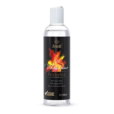 Abbildung von Vibratissimo Play Gel Prickelnd 250 ml I Gleitmittel mit Prickel Effekt Wasserbasierte Gleitgele Lubricant für Silikon Toys &amp; Latexkondome geeignet water based lubrication