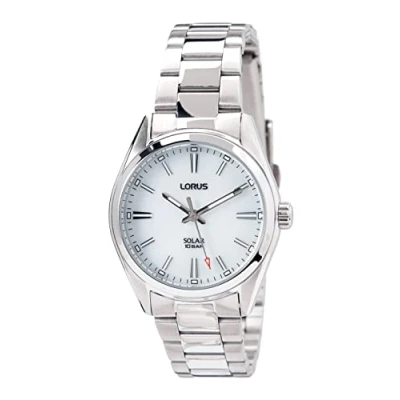 Abbildung von Lorus Damen Uhr Solar Edelstahl mit Metallband RY503AX9