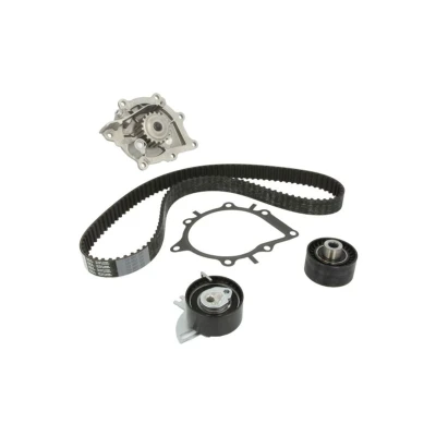 Abbildung von HEPU PK08071 Wasserpumpe + Zahnriemensatz 116 FORD: FOCUS 3 Turnier, KUGA 2, 3, PEUGEOT: 5008 I, 508 I SW, 308 II Hatchback