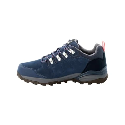 Abbildung von Jack Wolfskin Refugio Texapore Hikingschuh, Damen, Größe: 43, Dark blue / grey Schuhe