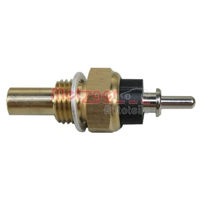 Abbildung von METZGER 0905137 Kühlmitteltemperatursensor schwarz mit Dichtung MERCEDES BENZ: 190, W124 Saloon, S Class Saloon