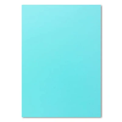 Abbildung von 25 DIN A4 Papier bögen Planobogen Türkis 240 g/m² 21 x 29,7 cm Bastelbogen Ton Fotokarton Bastel Karton FarbenFroh
