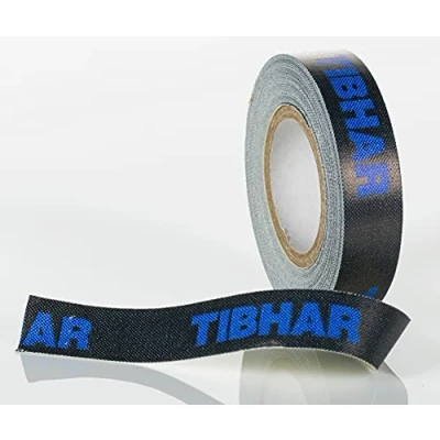 Abbildung von Tibhar Tischtennis Kantenband Classic Special Edition 12mm breit 5m lang schwarz