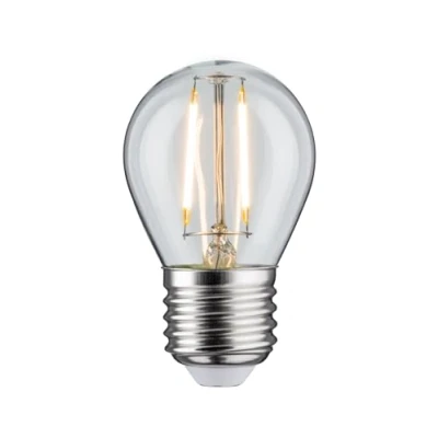 Abbildung von Paulmann E27 2,6W 827 LED Tropfenlampe klar