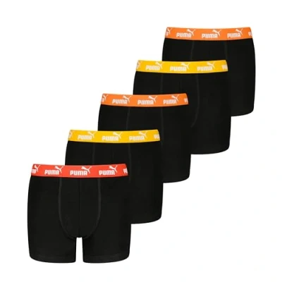 Abbildung von PUMA Boy&#039;s Basic Boxer, red/Black, 158/164 (5er Pack)