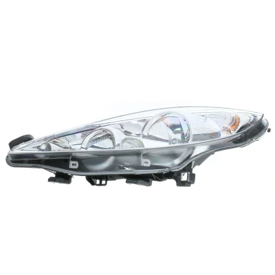 Abbildung von VALEO ORIGINAL PART 043238 Scheinwerfer links H7, H1, W5W, PY21W Halogen transparent mit Abblendlicht für Rechtsverkehr Stellmotor LWR