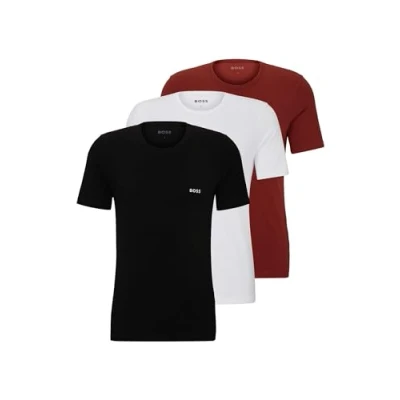 Abbildung von BOSS 3 PACK Unterhemd/shirt, Herren, Größe: Medium, Patterned twentyseven