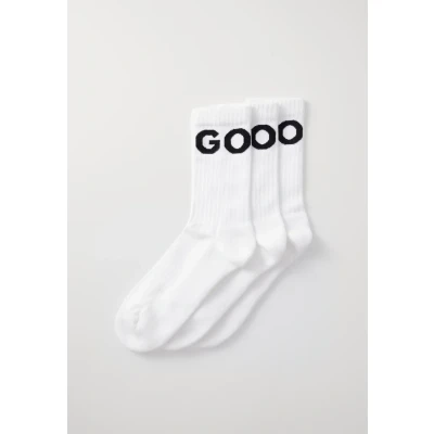 Abbildung von HUGO Iconic 3 PACK Socken, Herren, Größe: 39 42, White