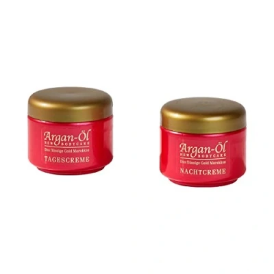 Abbildung von Bio Vital Pflegeset Argan Öl 2 x 125 ml, Tag &amp; Nacht Creme