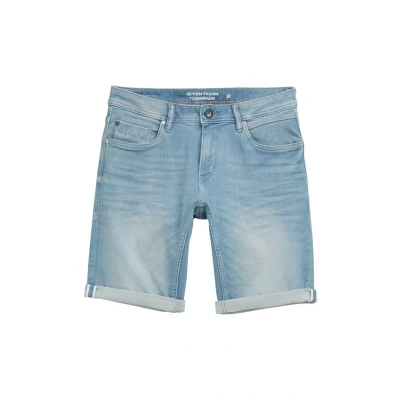 Abbildung von TOM Tailor JOSH Jeans Shorts, Herren, Größe: 36, Bleached blue denim