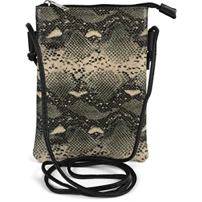 Abbildung von styleBREAKER Damen Mini Bag Umhängetasche in Schlangen Optik, Schultertasche, Handtasche, Tasche 02012305, Farbe:Beige Grau