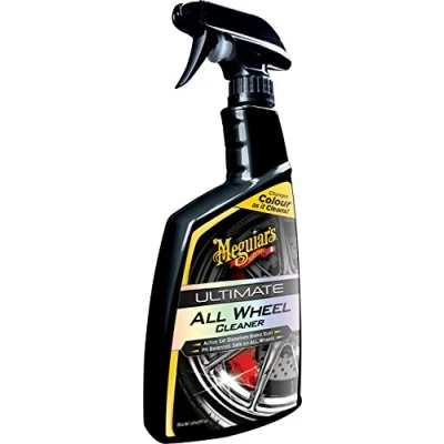 Abbildung von Meguiar&#039;s G180124EU Ultimate All Wheel Cleaner Felgenreiniger, Reinigt alle Felgenoberflächen, Entfernt Bremsstaub und Schmutz, PH Neutral, 709ml