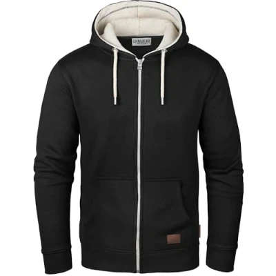 Abbildung von Grin&amp;Bear Herren Kapuzenjacke schwarz, L, GEC491
