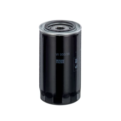 Abbildung von MANN FILTER W 950/36 Ölfilter M 22 X 1.5 mit einem Rücklaufsperrventil Anschraubfilter IVECO: DAILY 3, 3 Kasten/Kombi