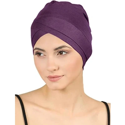 Abbildung von Deresina Headwear W Front Chemo Mütze (Maulbeere)