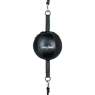 Abbildung von MaxxMMA Doppelend Speedball, Box Reflex Ausweichball, Punching MMA Trainingsball, inklusive Pumpe, Schnüren und Ringverriegelung
