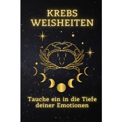 Abbildung von Krebs Weisheiten: Tauche Ein in die Tiefe deiner Emotionen: Entdecke Kraft Gefühle Wegweiser zur emotionalen Erfüllung (Sternzeichen ... spiritueller Leitfaden für jedes Zeichen)