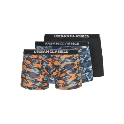 Abbildung von Urban Classics 3 PACK Panties, Herren, Größe: Small, Blue/ orange/black