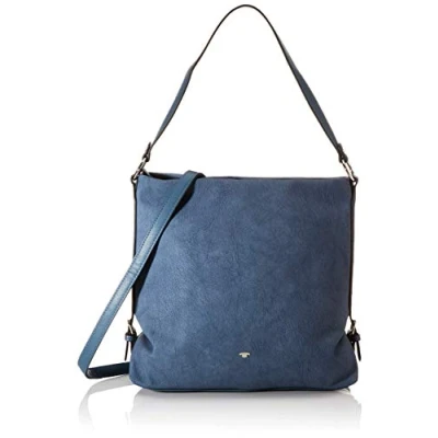 Abbildung von TOM TAILOR Perugia, Damen, Schultertasche, one size, Blau, 32x11,5x29 cm