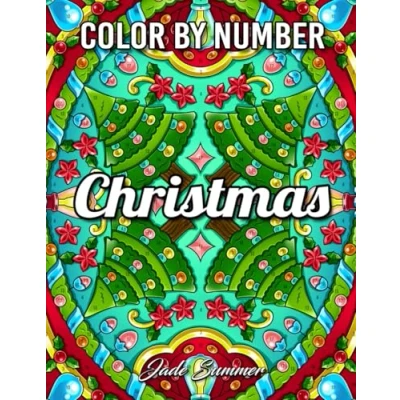 Abbildung von Color by Number Christmas: An Adult Coloring Book with Fun, Easy, and Relaxing Pages (Color Books)