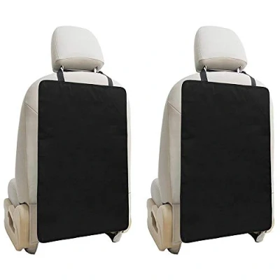 Abbildung von Auto Seat Protector von Angebote dicken Schutz für Kind &amp; Baby Autos Sitze, dauerhafte Schutzhülle schützt Oxford Tuch Innenraum vor Schäden (schwarz, 2 Pack)