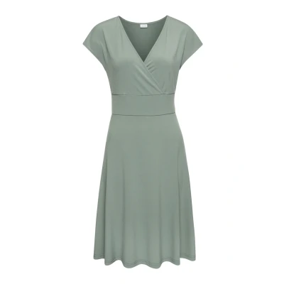 Abbildung von LASCANA Midikleid, aus bügelfreier Ware, elegantes Sommerkleid Jersey, Strandkleid