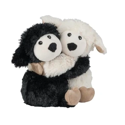 Abbildung von Warmies Kuscheltier/Kuschelfreunde &quot;Schafe&quot; 2er Set schwarz weiß