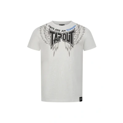 Abbildung von Tapout Normale Passform Tillusion Tshirt print, Herren, Größe: 3XL, Light grey black blue