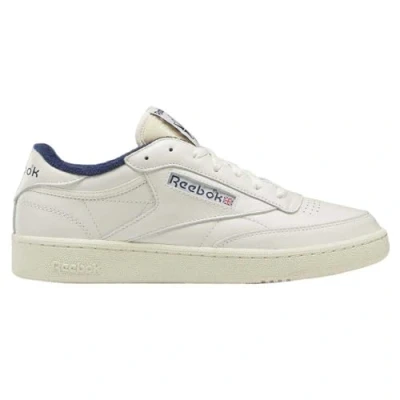 Abbildung von Reebok Classic CLUB C 85 Vintage Unisex Sneaker low, Größe: 36.5, Chalk/alabasterter/vector navy Hochwertiges lederimitat