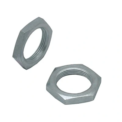 Abbildung von 5x Sechskantmutter M20x1 SW27 H.5mm ISO Feingewinde DIN 13 5 verzinkt Schlüsselmutter Gewindemutter