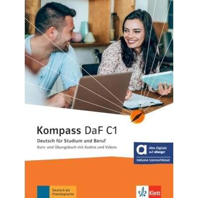 Abbildung von Kompass DaF C1 Hybride Ausgabe allango: Deutsch für Studium und Beruf. Kurs Übungsbuch mit Audios Videos inklusive Lizenzschlüssel allango ... (Kompass DaF: Beruf)