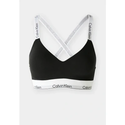 Abbildung von Calvin Klein Underwear Lightly Lined Bralette ICON Triangel BH, Damen, Größe: Small, Black