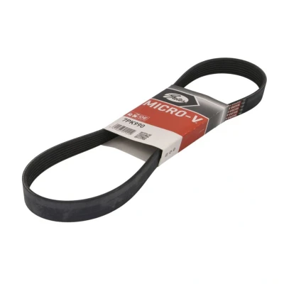 Abbildung von GATES 7PK990 Keilrippenriemen 990 7 Polyester, EPDM (Ethylen Propylen Dien Kautschuk) RoadMax Value Line SUZUKI: SWIFT 4, ISUZU: D Max 1 Pickup