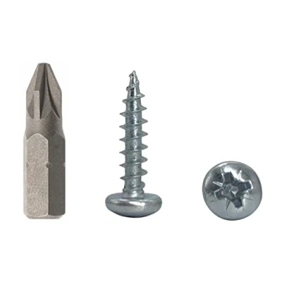 Abbildung von 300 Stück DIN 7981 Stahl verzinkt 4,5 x 20 mm Holzschrauben Spanplattenschrauben mit Flachkopf Universal Pozi Drive Schraube (300, mm)