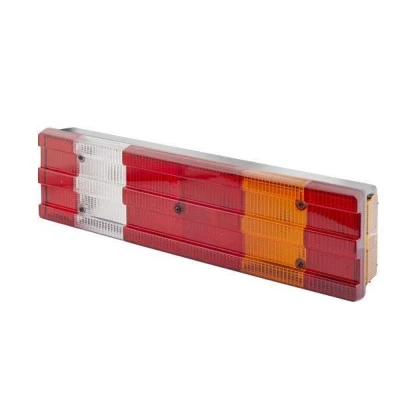Abbildung von HELLA 2VP 007 500 521 Rückleuchte rechts P21W, R10W schwarz 24 mit Glühlampen, Rückfahrwarner Lampenträger
